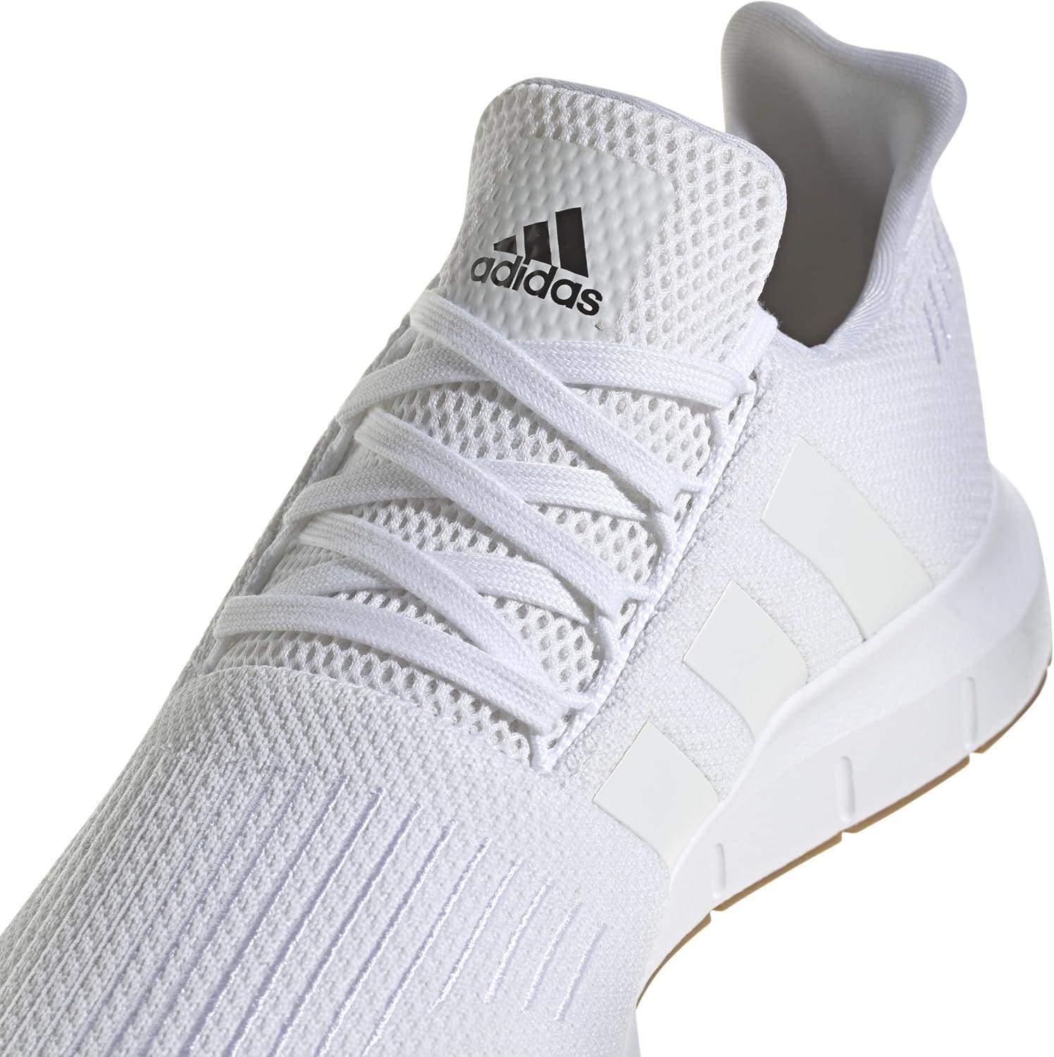image:imageadidas Mens Swift Run 10 Running ShoesWhiteWhiteBlack