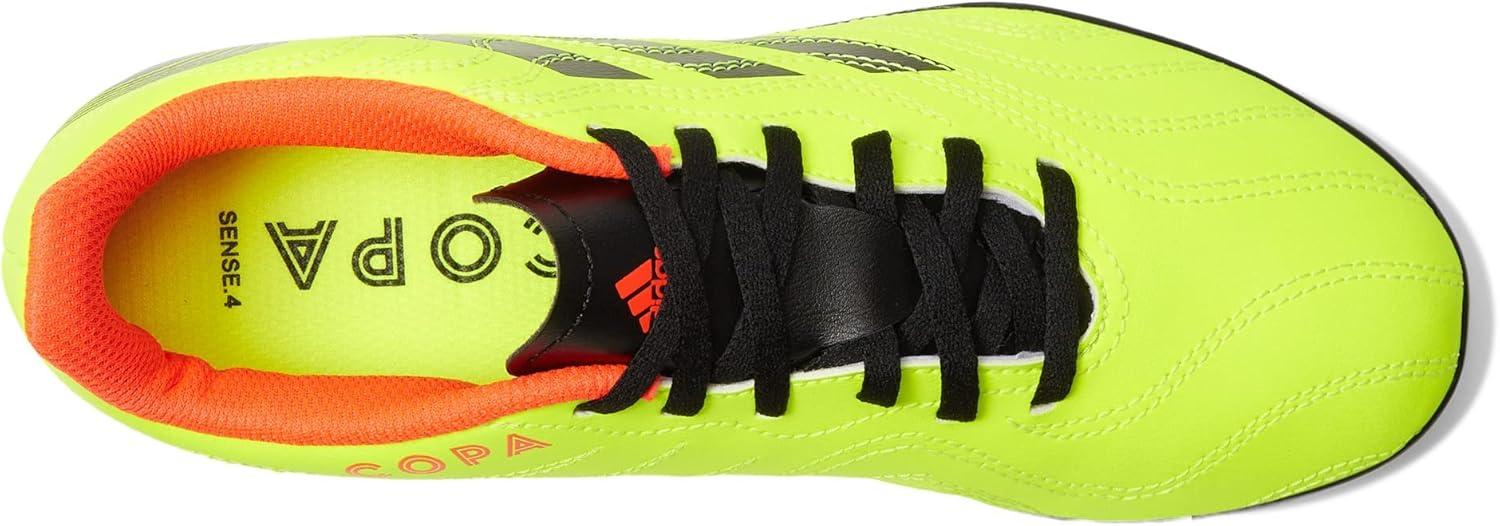 image:imageadidas UnisexChild Soccer Copa Sense4 Turf Little KidBig Kid Soccer ShoeTeam Solar YellowBlackSolar Red