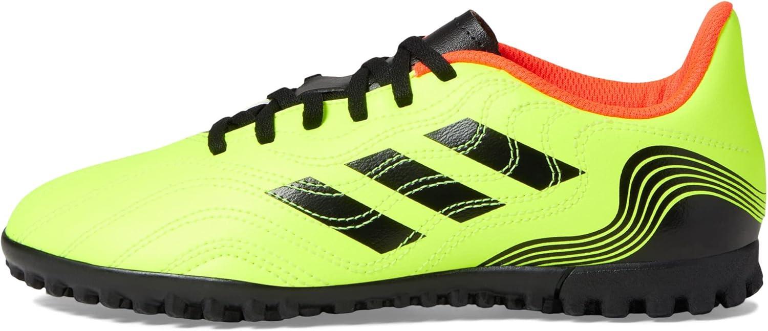 image:imageadidas UnisexChild Soccer Copa Sense4 Turf Little KidBig Kid Soccer ShoeTeam Solar YellowBlackSolar Red