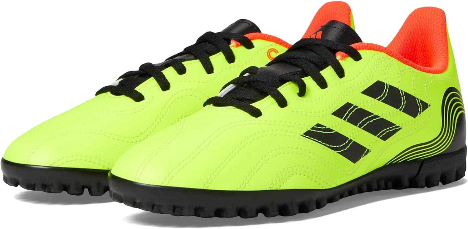 image:imageadidas UnisexChild Soccer Copa Sense4 Turf Little KidBig Kid Soccer ShoeTeam Solar YellowBlackSolar Red