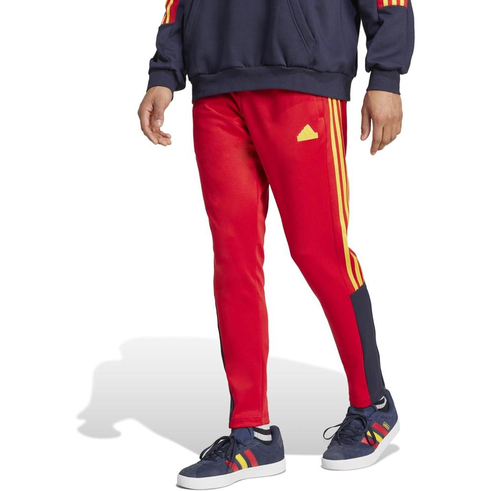 image:imageAdidas Mens House of Tiro Nations Pack Pants Regular ampamp TallBetter ScarletInkBold Gold