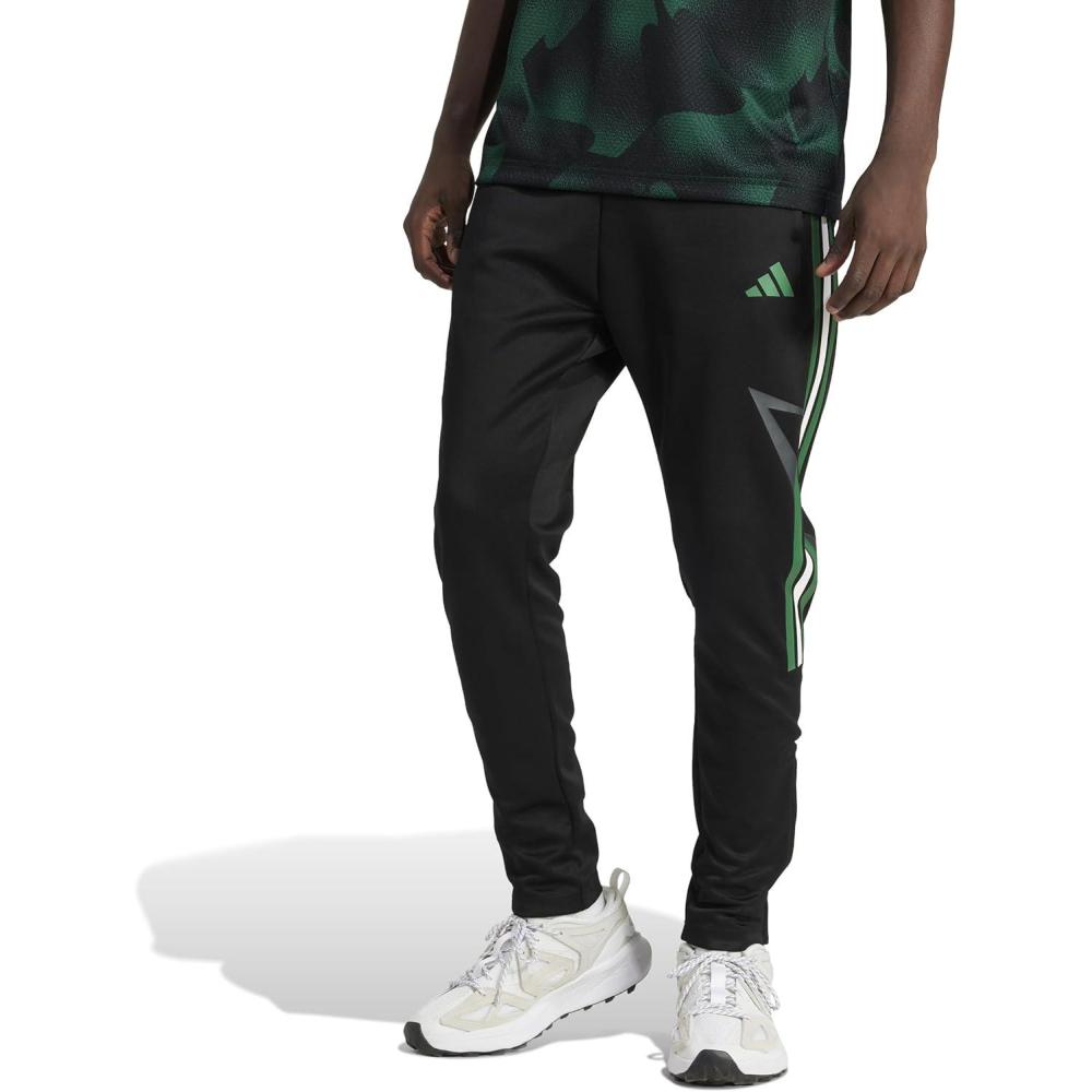 image:imageAdidas Mens House of Tiro Nations Pack Pants Regular ampamp TallBlackCollegiate GreenBlanch Green