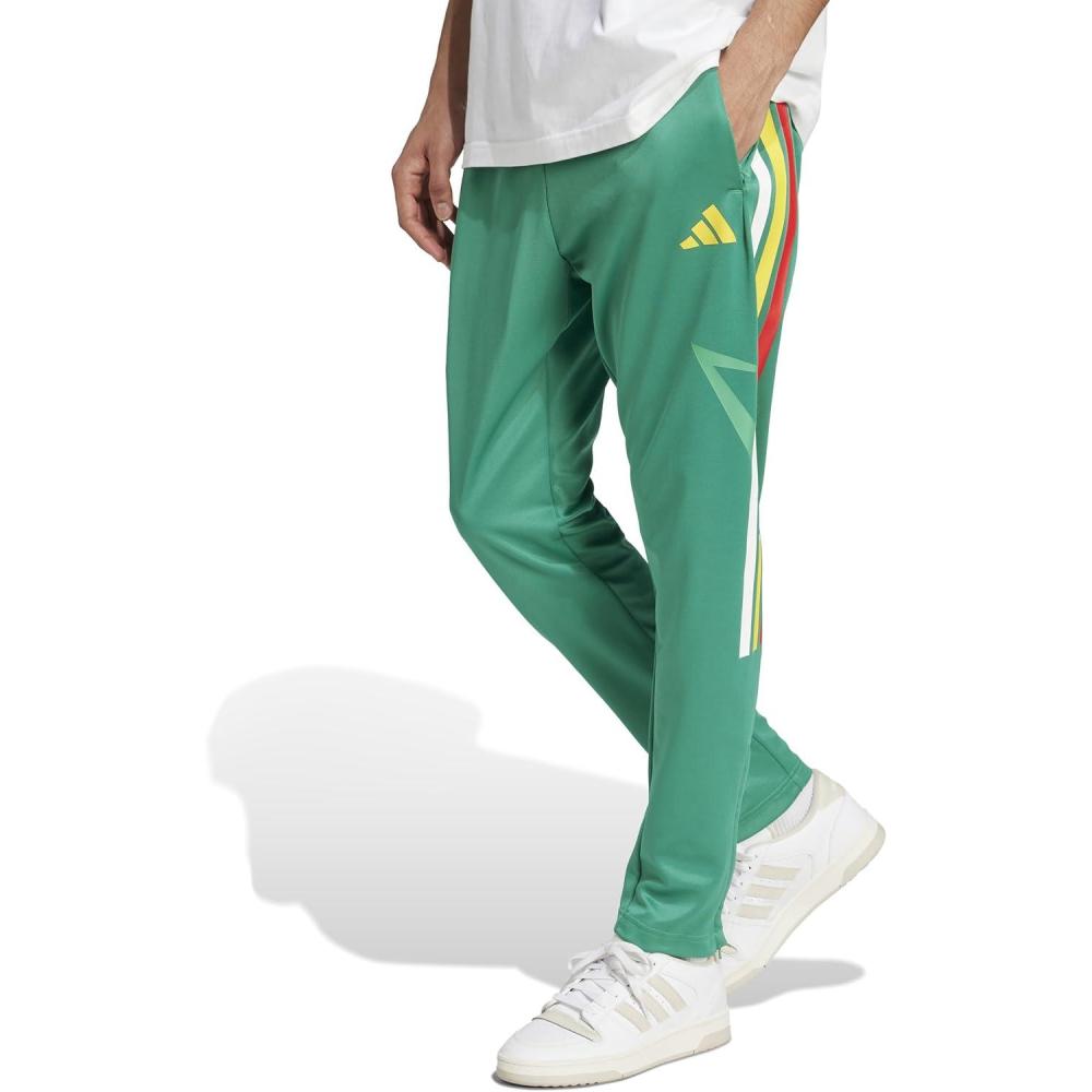 image:imageAdidas Mens House of Tiro Nations Pack Pants Regular ampamp TallSemi Court GreenSurf GreenBold Gold