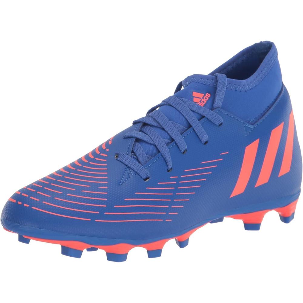 image:imageadidas Unisex Edge4 Flexible Ground Soccer ShoeBlueTurboBlue