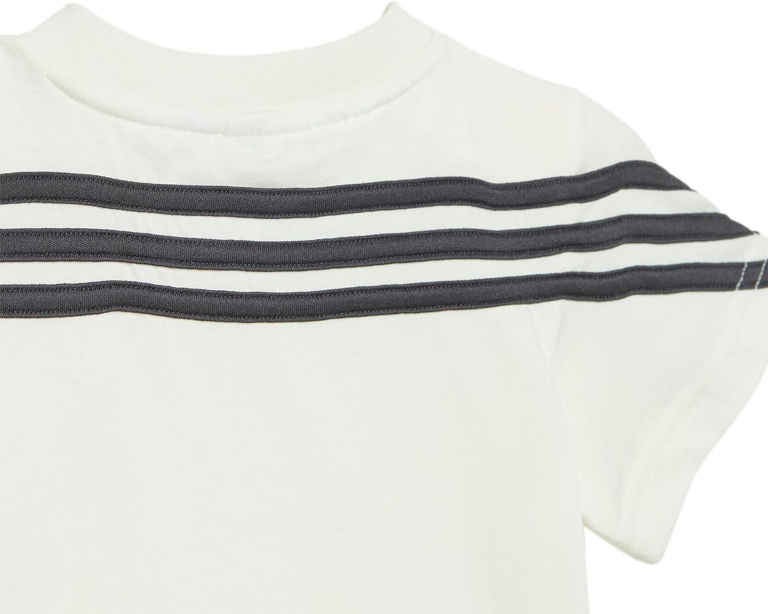 image:imageAdidas BabyBoys Disney Mickey Mouse TShirtOff WhiteCarbonBright Red