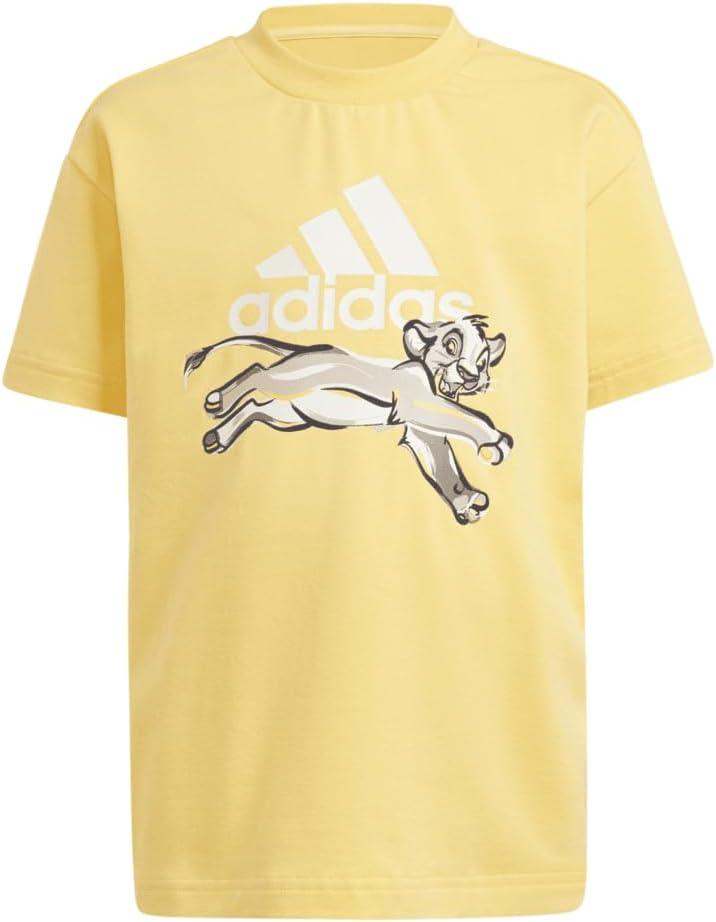image:imageAdidas Boys Disney Lion King TShirtSemi SparkChalk WhiteChalk White