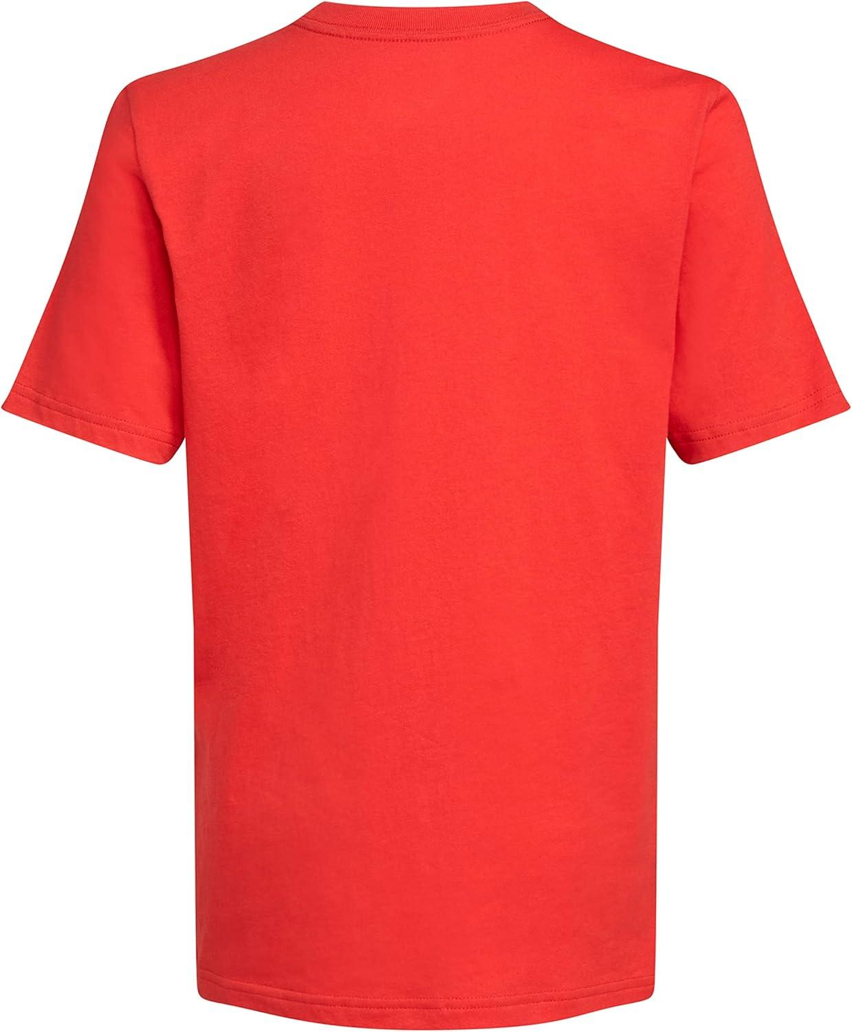 image:imageAdidas Boys Short Sleeve Cotton USA Graphic TShirtBetter Scarlet