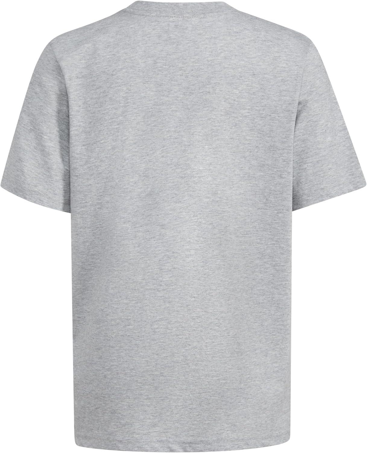 image:imageAdidas Boys Short Sleeve Cotton USA Graphic TShirtGrey Heather Flag