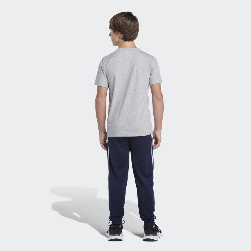 image:imageAdidas Boys Short Sleeve Cotton USA Graphic TShirtMedium Grey Heather