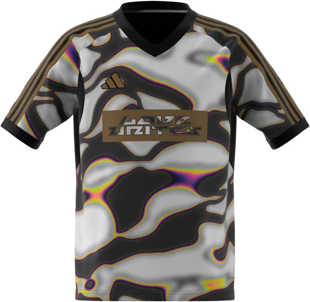 image:imageAdidas Boys Tiro Pride JerseyHalo BluePurple BurstPink Spark