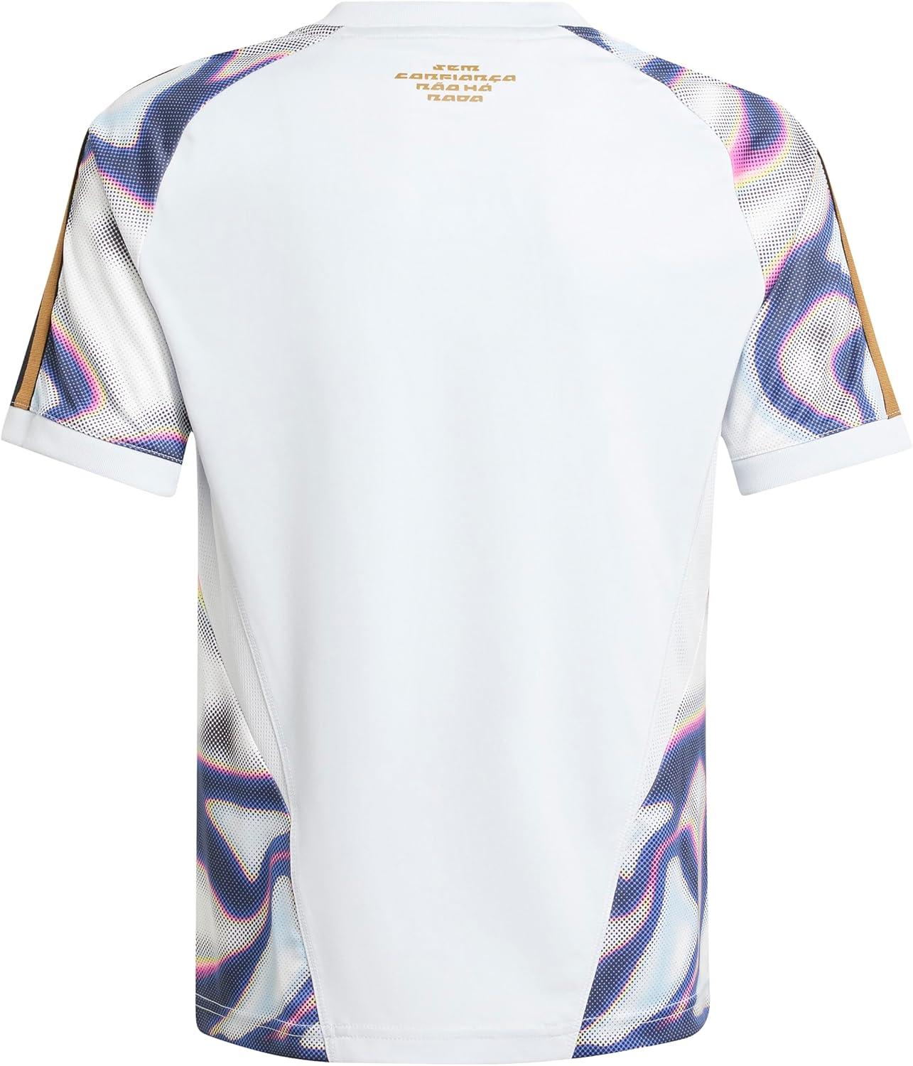 image:imageAdidas Boys Tiro Pride JerseyHalo BluePurple BurstPink Spark