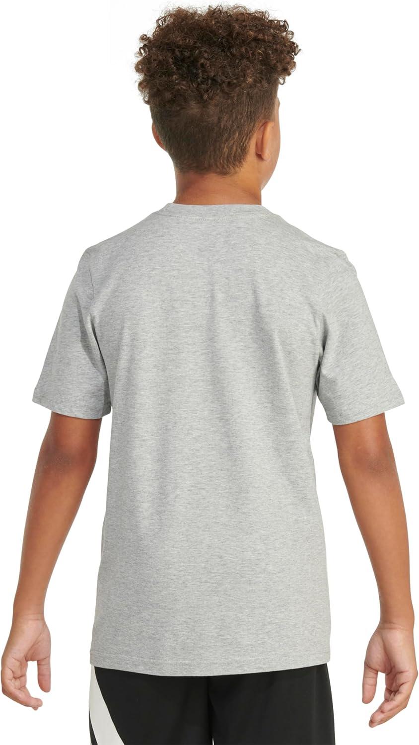 image:imageadidas Boys Big Short Sleeve T Sports Graphic Tee ShirtHeather Grey Baseball Glove