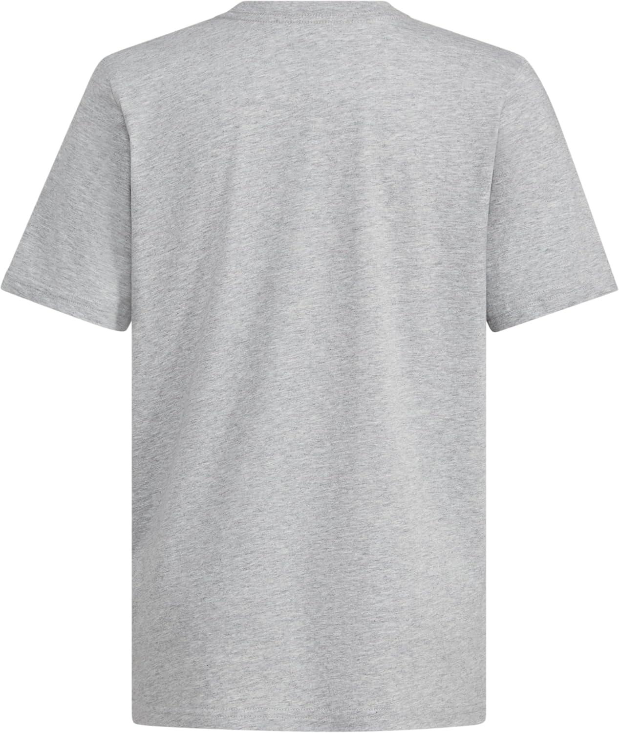image:imageadidas Boys Big Short Sleeve T Sports Graphic Tee ShirtHeather Grey Baseball Glove