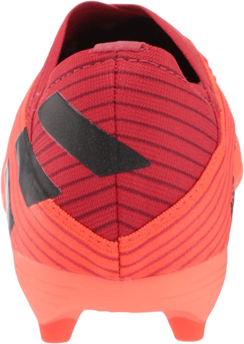 image:imageadidas Boys Nemeziz 191 Firm Ground Soccer ShoeCoralBlackGlory Red
