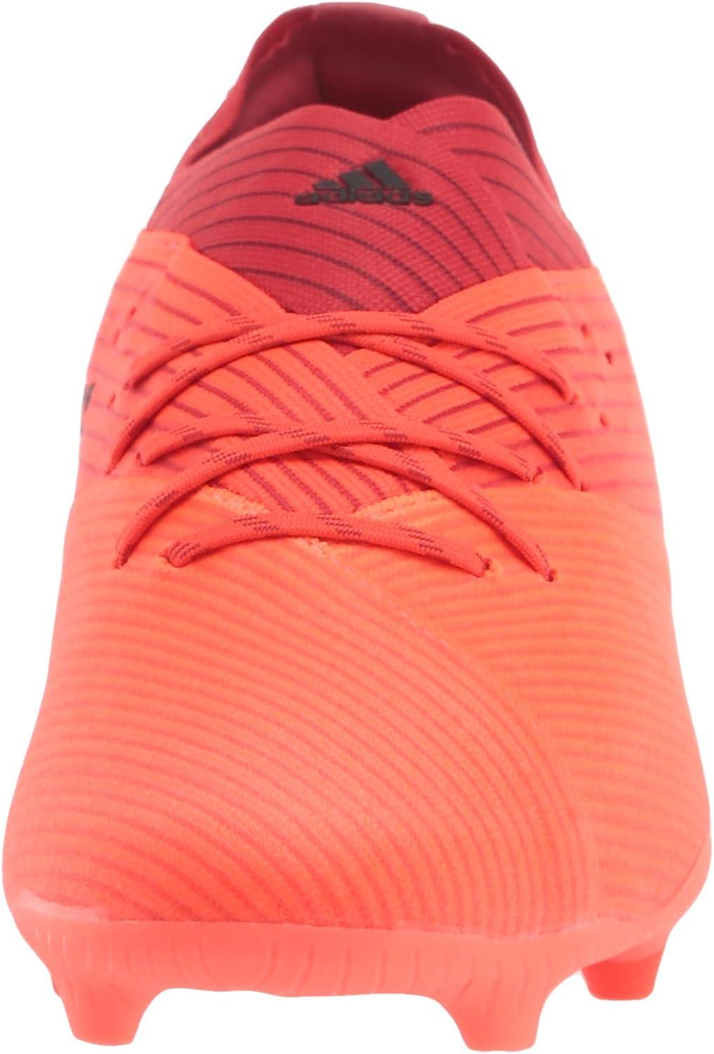 image:imageadidas Boys Nemeziz 191 Firm Ground Soccer ShoeCoralBlackGlory Red