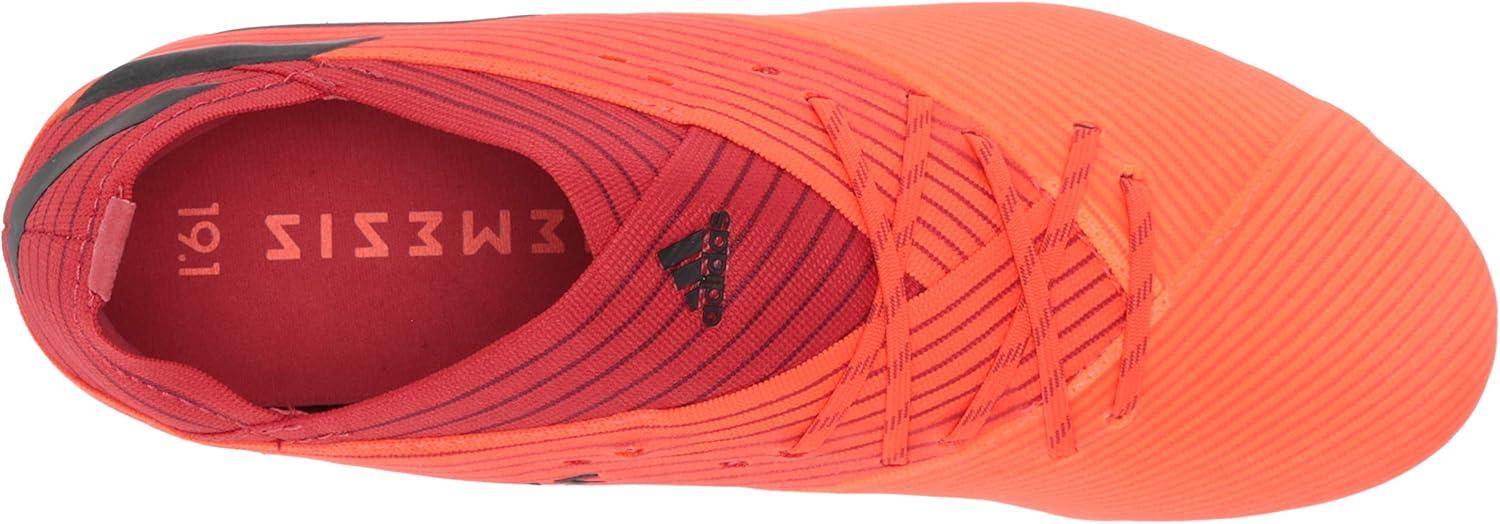 image:imageadidas Boys Nemeziz 191 Firm Ground Soccer ShoeCoralBlackGlory Red