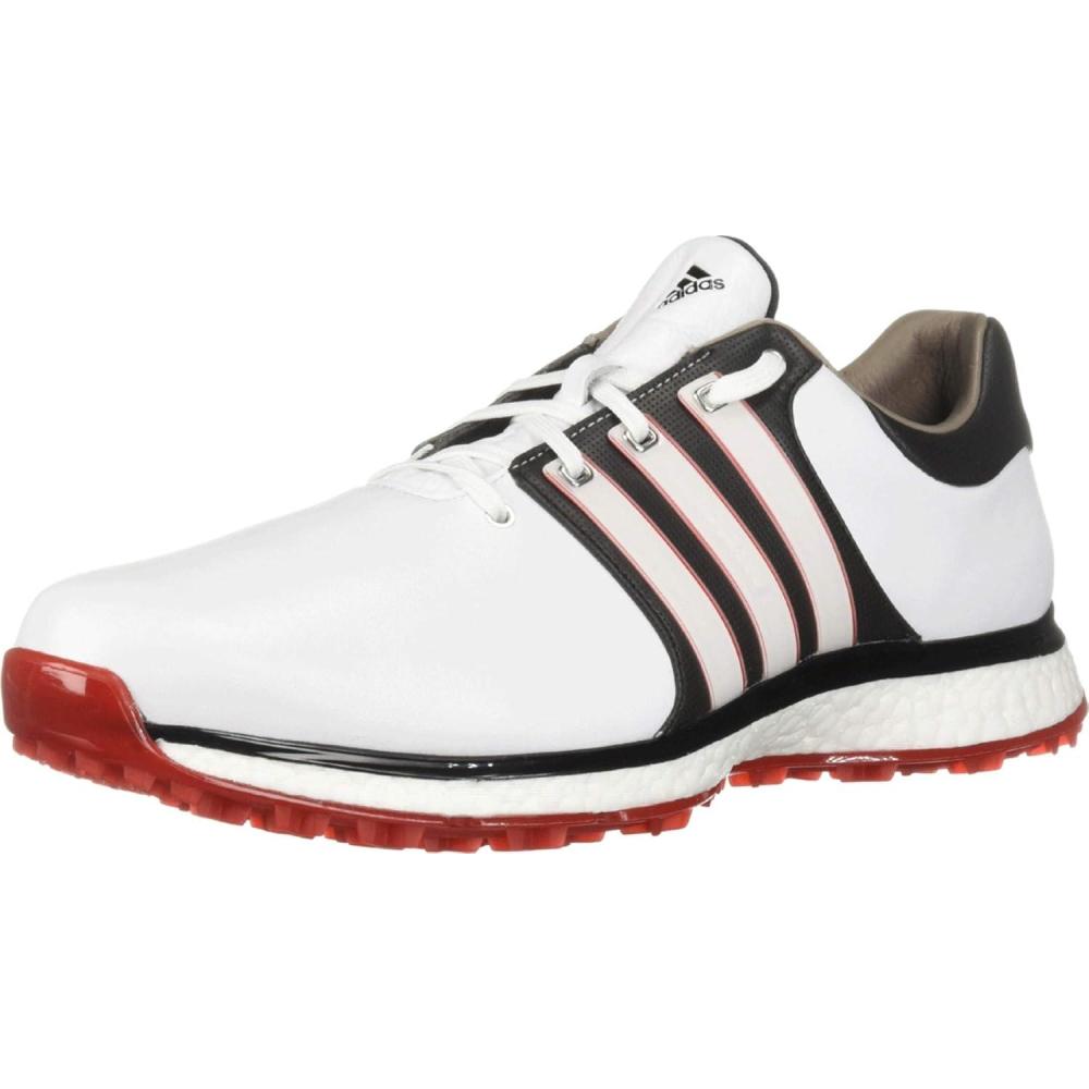 image:imageAdidas Predator 203 Firm Ground Sneaker MensFtwr WhiteCore BlackScarlet