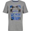 Charcoal Grey Heather Blue