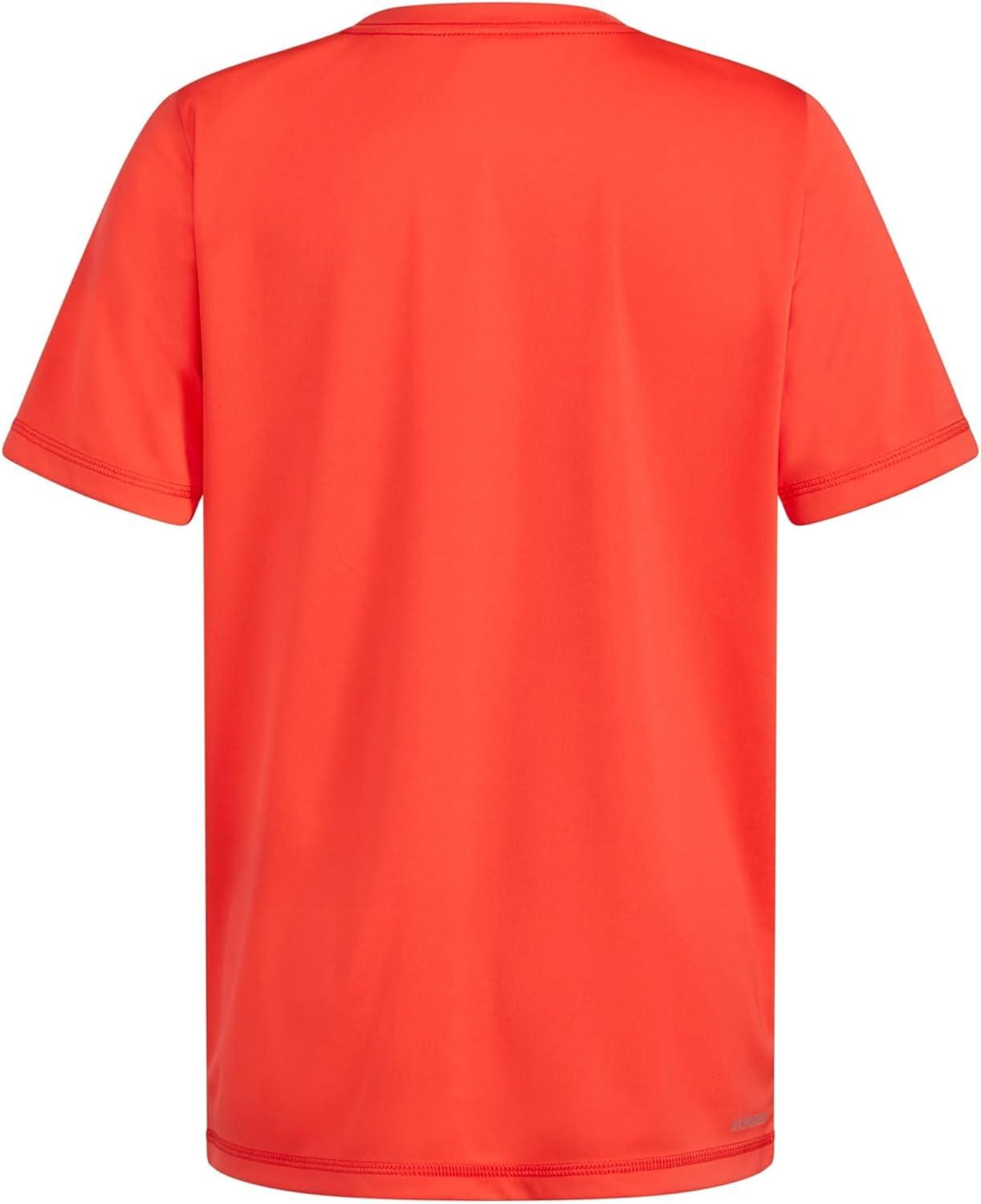 image:imageAdidas Boys MoistureWicking Athletic TShirt Bos Logo ShortSleeve Tee ShirtsBright Red Camo