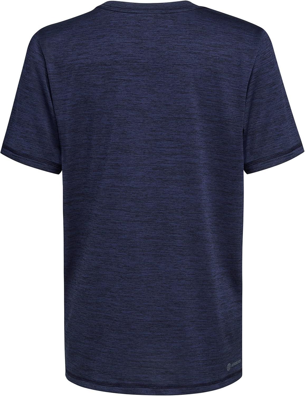 image:imageAdidas Boys MoistureWicking Athletic TShirt Bos Logo ShortSleeve Tee ShirtsCollegiate Navy Heather