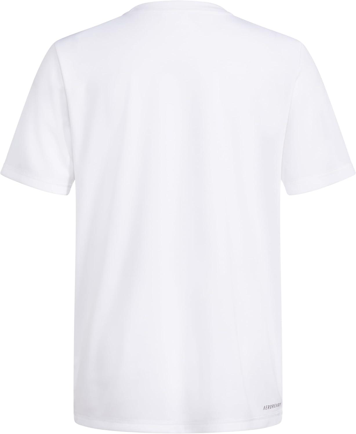 image:imageAdidas Boys MoistureWicking Athletic TShirt Bos Logo ShortSleeve Tee ShirtsWhite Blue Camo