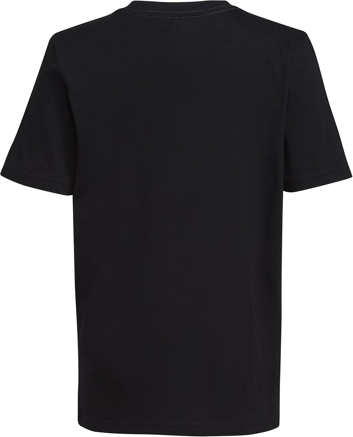 image:imageAdidas Boys Short Sleeve Cotton Blocked Bos Logo TShirtBlack