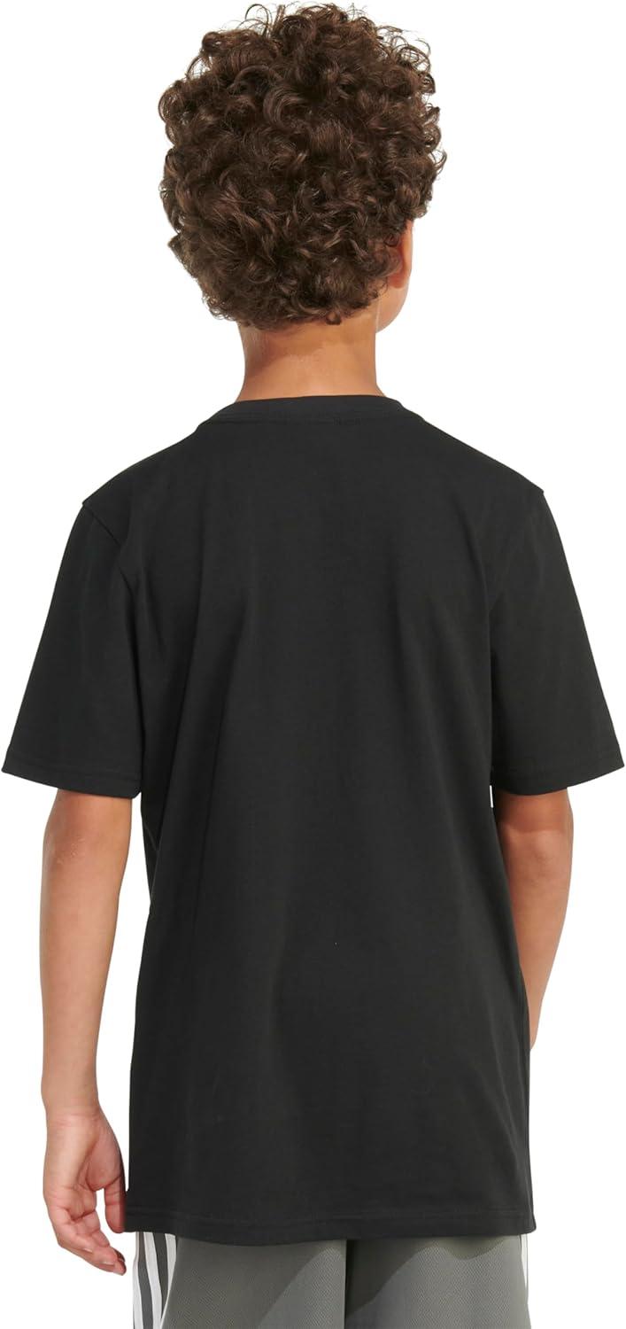 image:imageAdidas Boys Short Sleeve TShirt Sports Graphic Tee ShirtBlack Global
