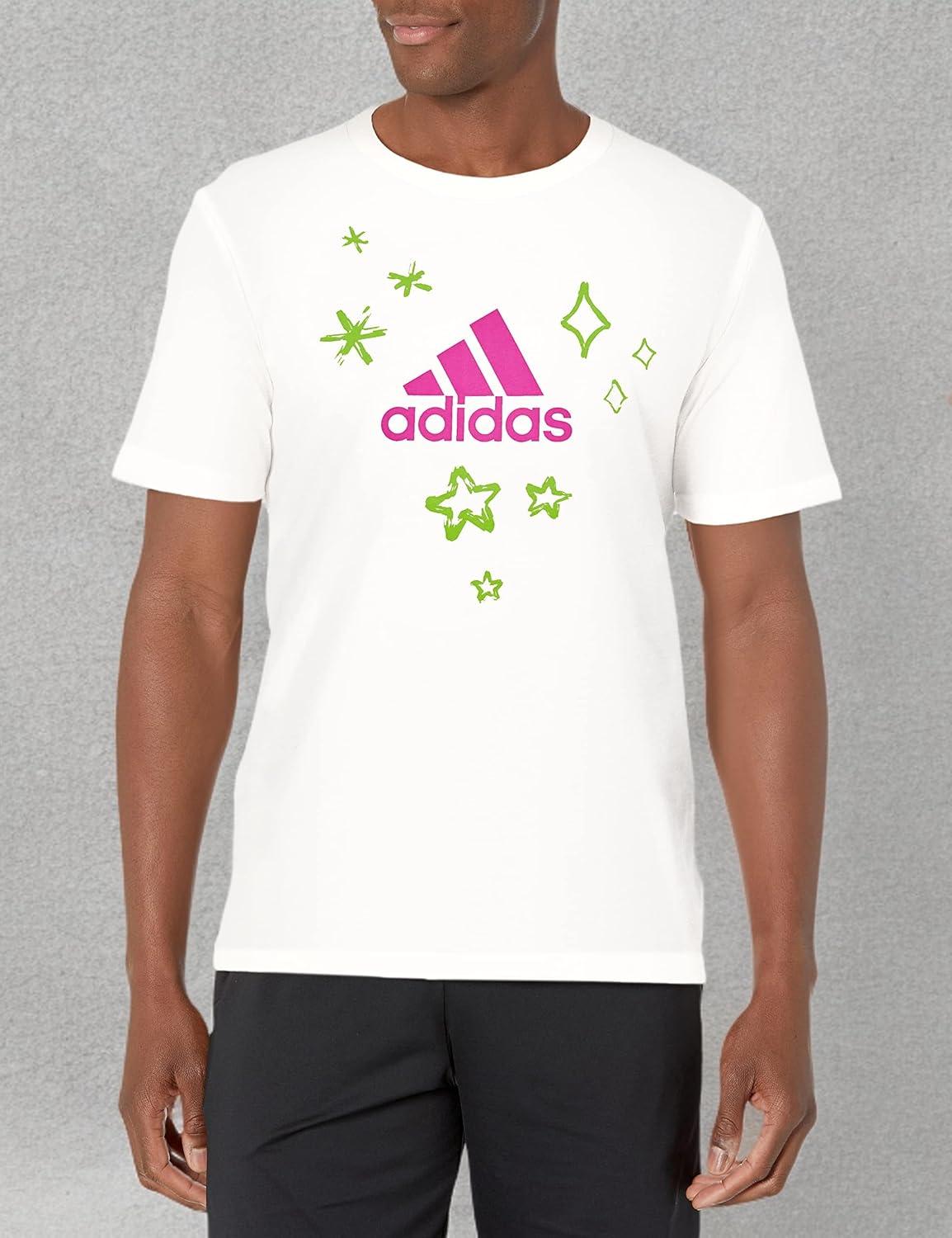 image:imageAdidas Mens Girls on The Run TShirtWhite