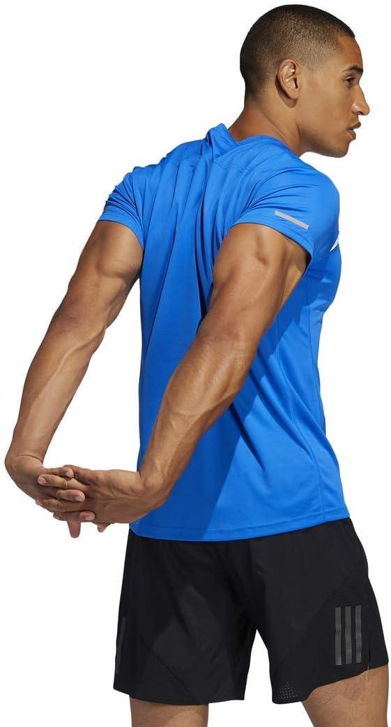 image:imageadidas Mens Run It TeeGlory BlueWhite