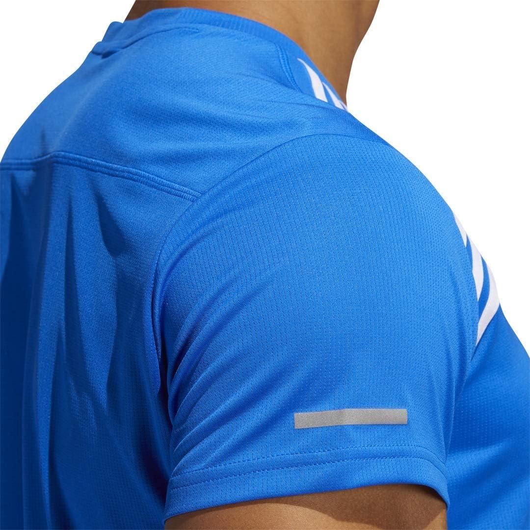 image:imageadidas Mens Run It TeeGlory BlueWhite