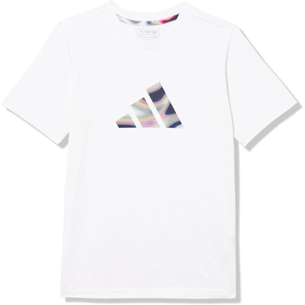 image:imageAdidas Boys Pride Badge of Sport TShirtWhite
