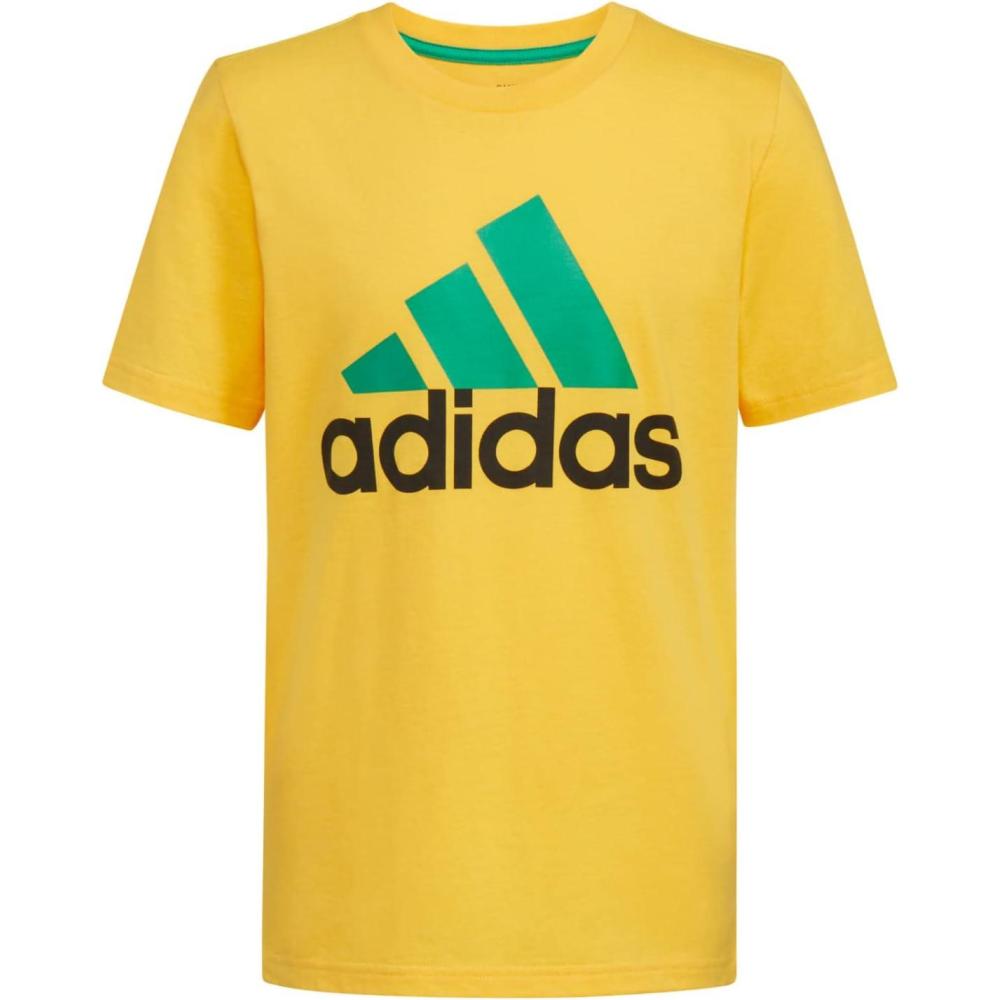 image:imageAdidas Boys Short Sleeve Sports Tee TShirtGelb
