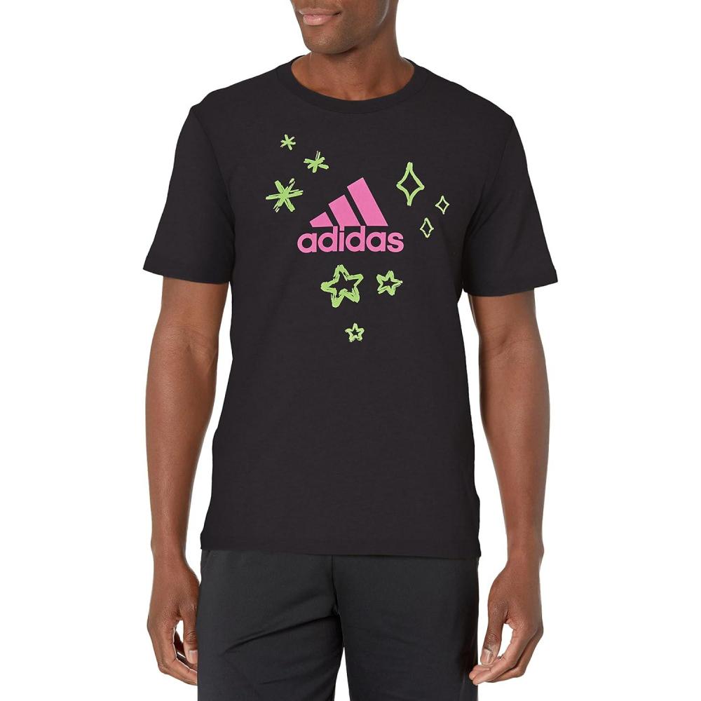image:imageAdidas Mens Girls on The Run TShirtBlack