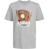 Heather Grey Baseball Glove