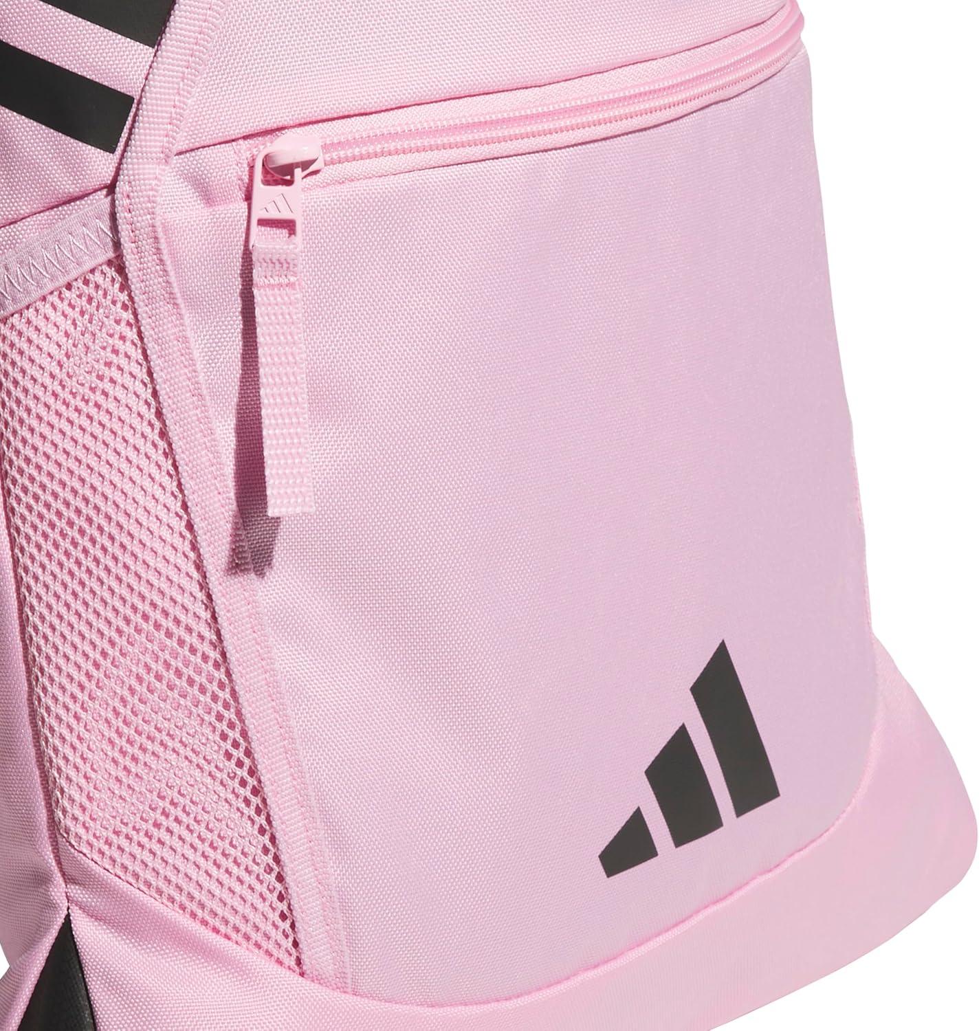 image:imageadidas Stadium Sackpack Drawstring Backpack for Sports Small Gym Bag 13LTrue PinkBlack