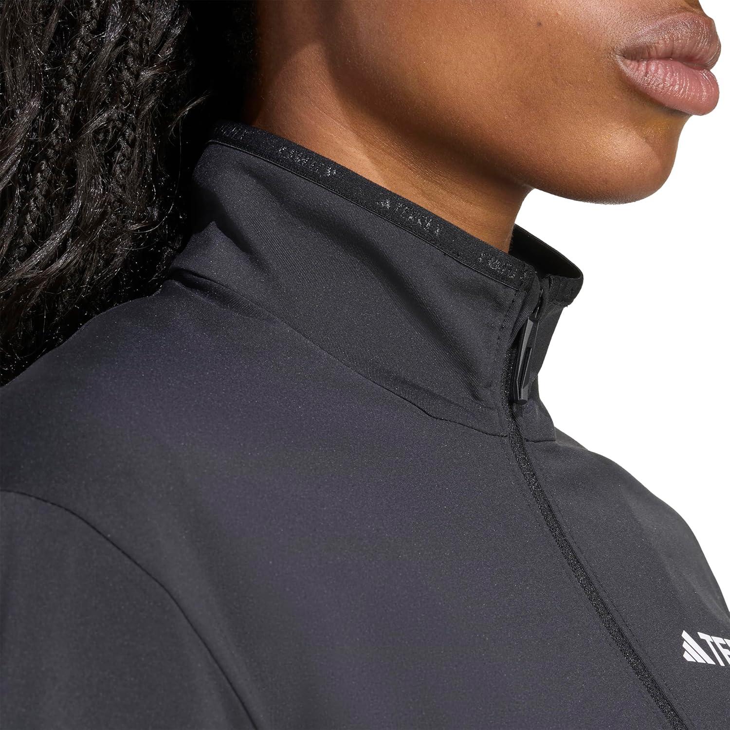 image:imageadidas womens Terrex Multi Climawarm Halfzip Tech Fleece Hiking SweatshirtBlack