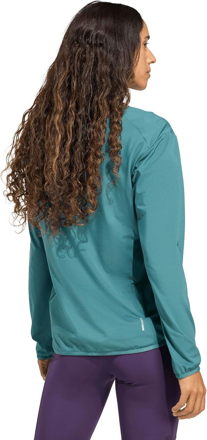image:imageadidas womens Terrex Multi Climawarm Halfzip Tech Fleece Hiking SweatshirtPreloved Teal