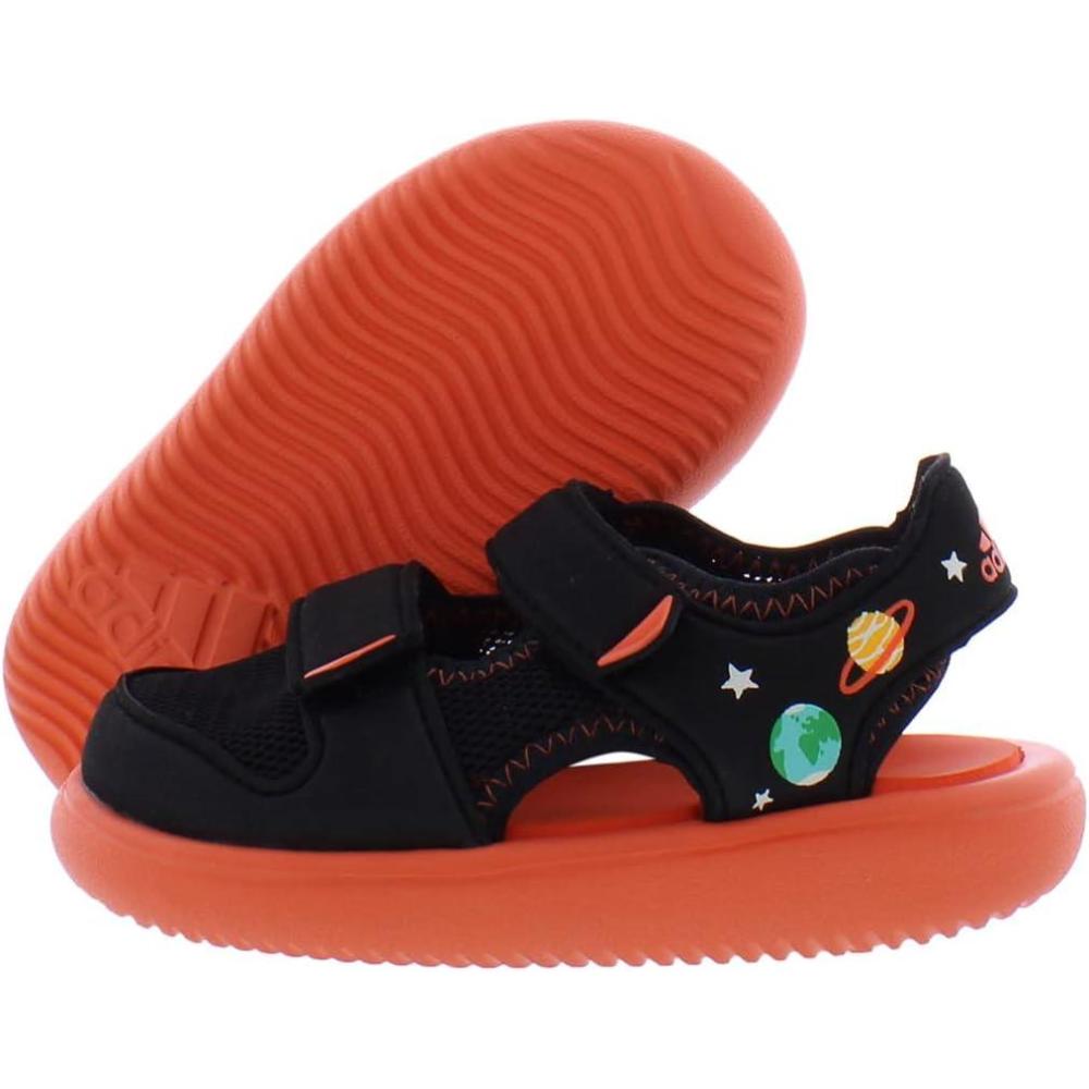 image:imageadidas unisexbaby AltaswimSandalBlackOrange