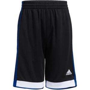 Adidas Boys Elastic Waistband Winner Short(Black With Blue)