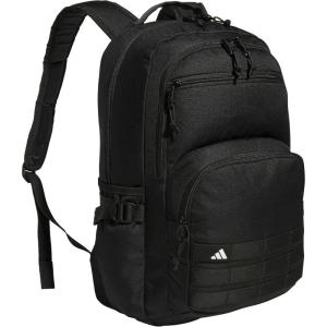 Interval Backpack with laptop sleeve, lightweight durable book bag for women and men(Black/White)