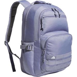 Interval Backpack with laptop sleeve, lightweight durable book bag for women and men(Silver Violet Purple/Grey Four)