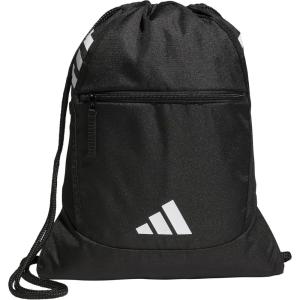 adidas Stadium Sackpack – Drawstring Backpack for Sports, Small Gym Bag, 13L(Black)