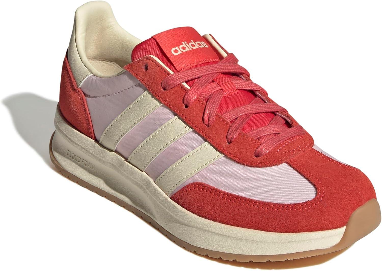 image:imageAdidas Womens Run 70s 20Clear PinkWarm VanillaSemi Lucid Red