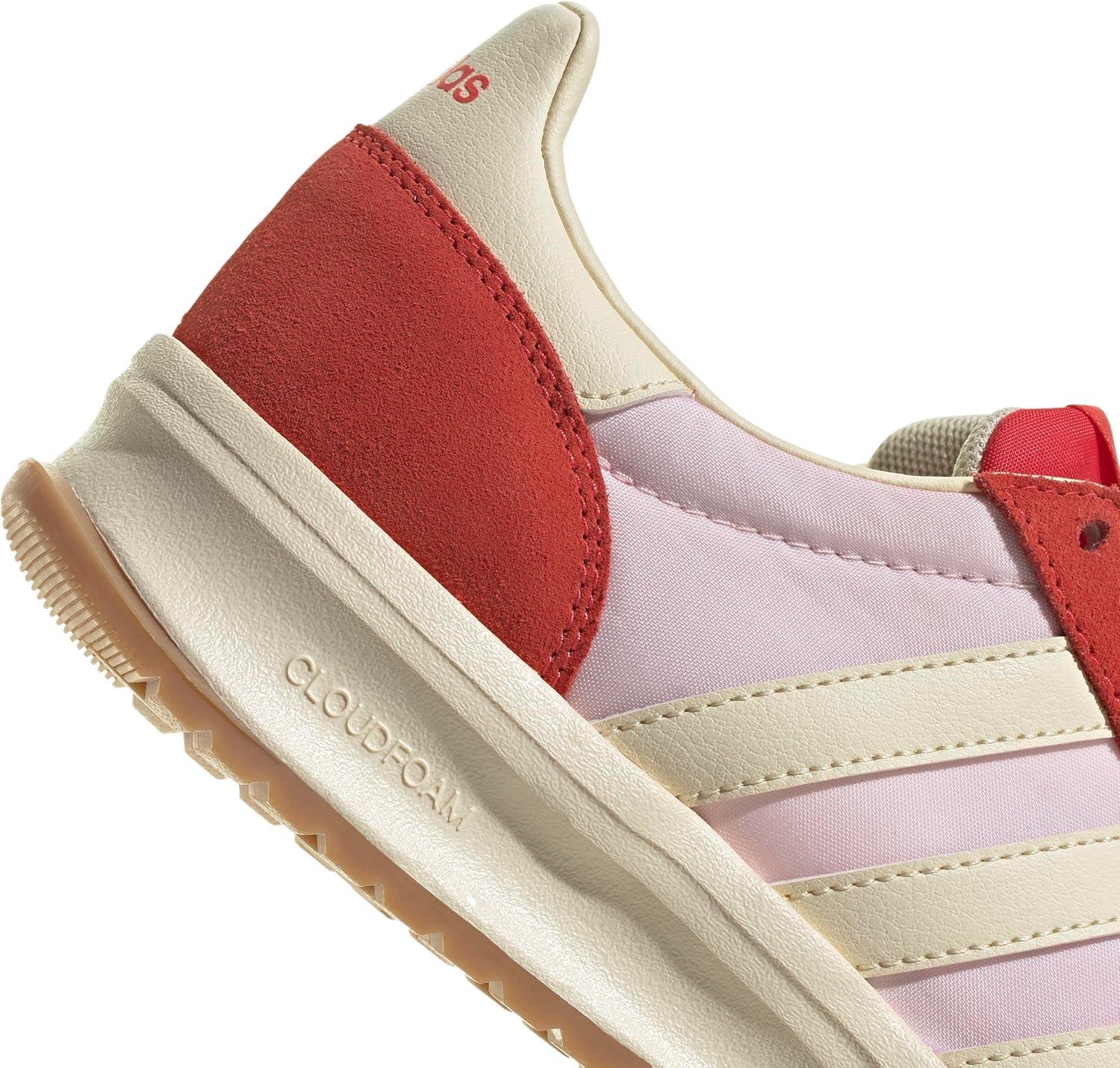 image:imageAdidas Womens Run 70s 20Clear PinkWarm VanillaSemi Lucid Red