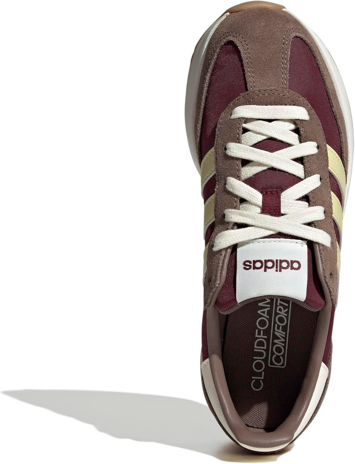 image:imageAdidas Womens Run 70s 20MaroonPowder YellowEarth Strata