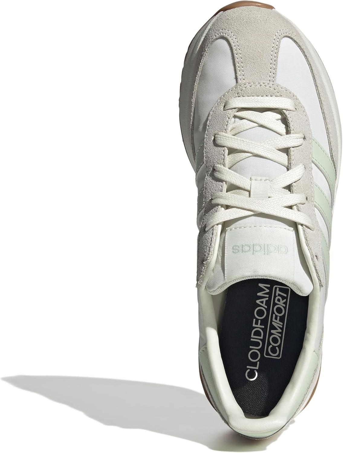 image:imageAdidas Womens Run 70s 20Off WhiteLinen GreenGum