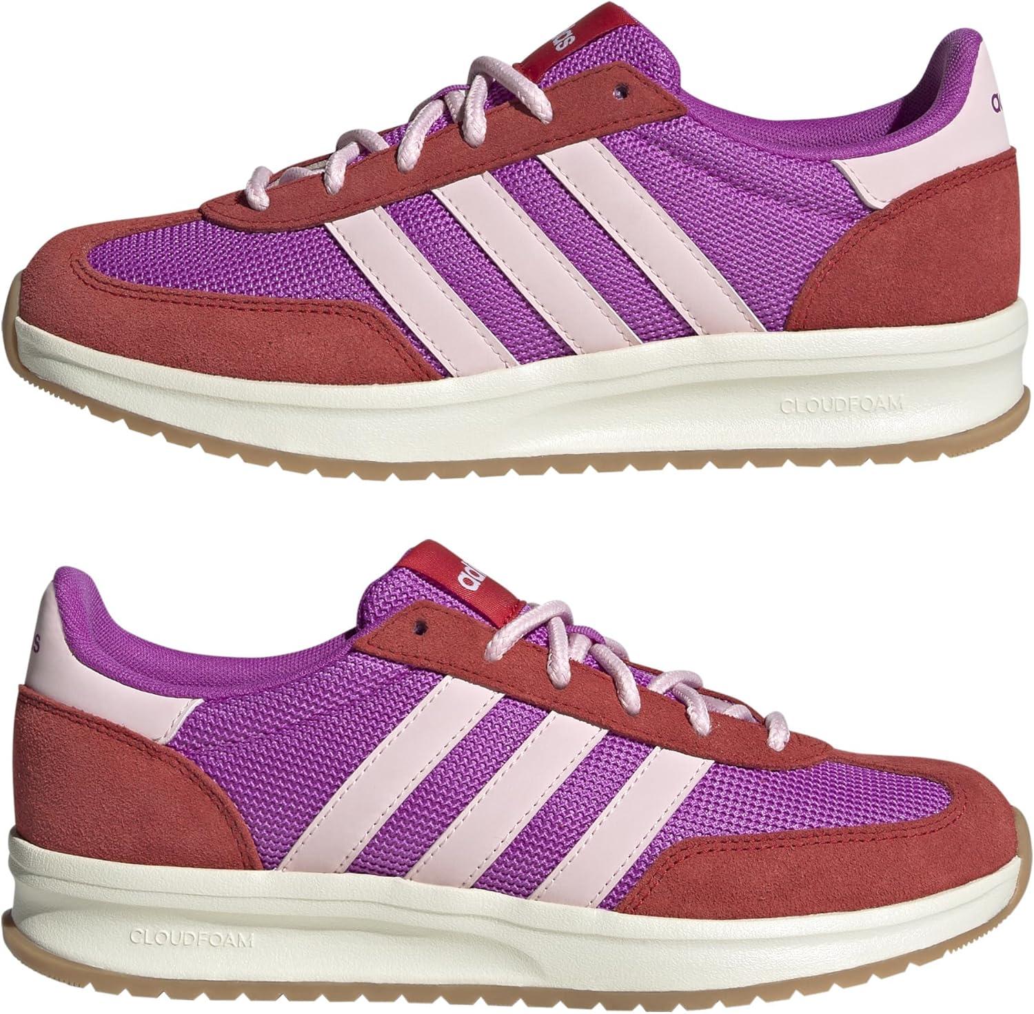 image:imageAdidas Womens Run 70s 20Purple BurstClear PinkBetter Scarlet