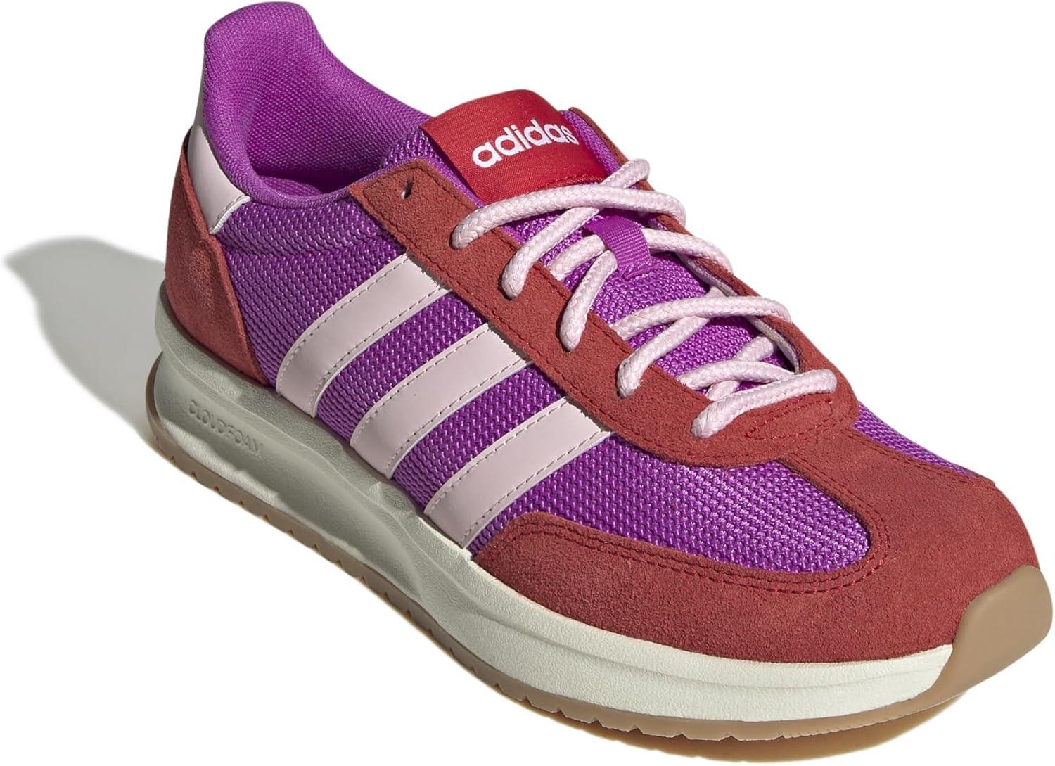 image:imageAdidas Womens Run 70s 20Purple BurstClear PinkBetter Scarlet