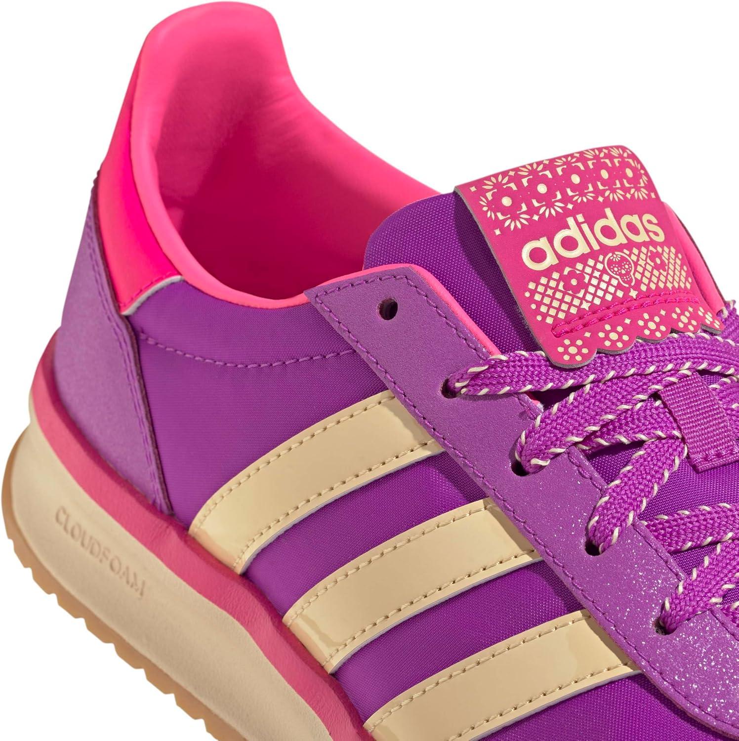 image:imageAdidas Womens Run 70s 20Purple BurstOrange TintShock Pink