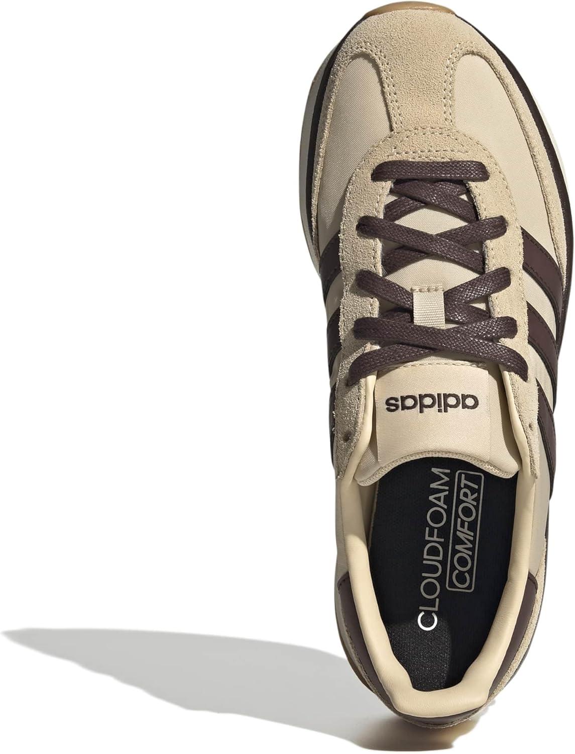 image:imageAdidas Womens Run 70s 20Sand StrataShadow BrownOff White